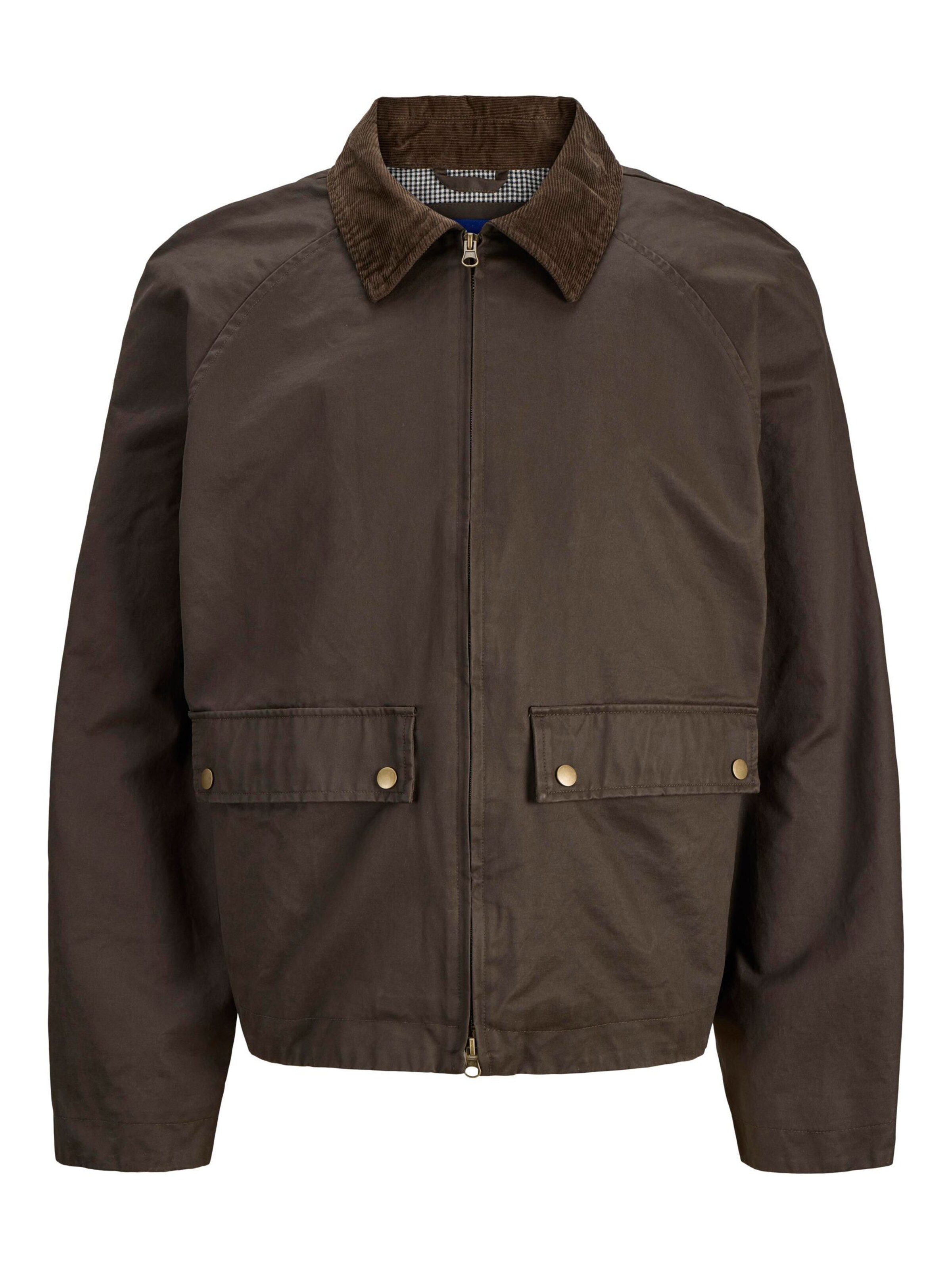 JACK & JONES Chaqueta de entretiempo en marrón oscuro, Vista del producto