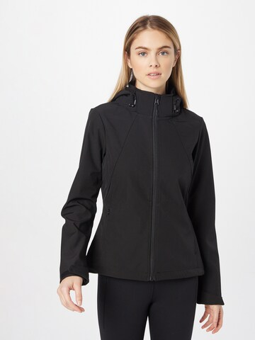 Veste de sport 4F en noir : devant