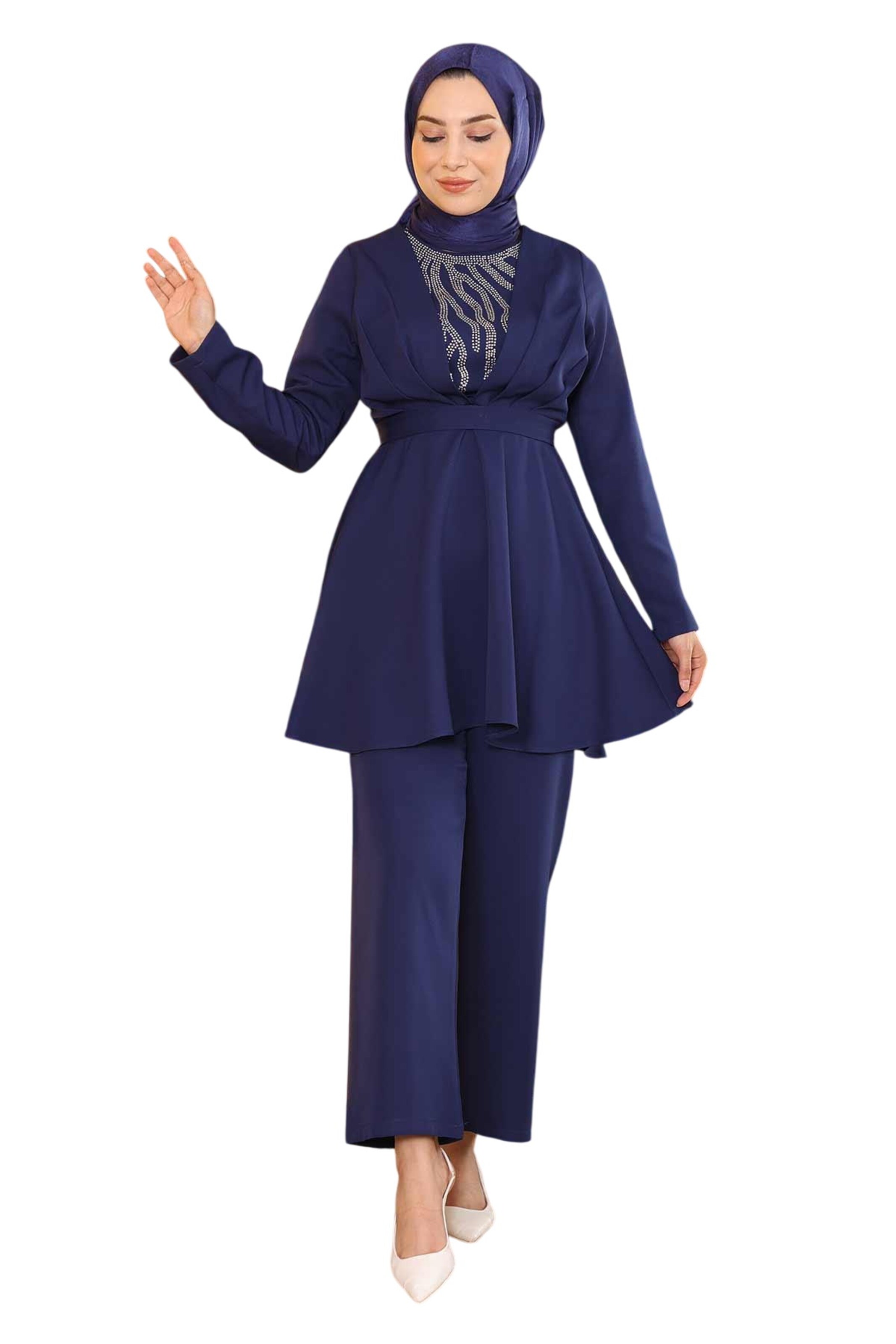 MODAMIHRAM Pantsuit in Blue