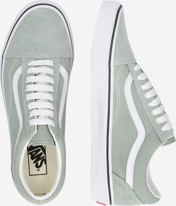 Baskets basses 'Old Skool' VANS en vert