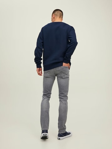 JACK & JONES Sweatshirt 'Star' in Blau