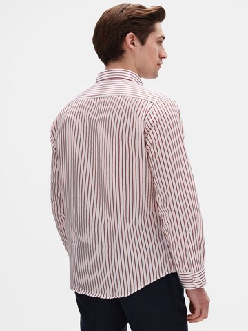D’S Damat Regular Fit Hemd in Rot