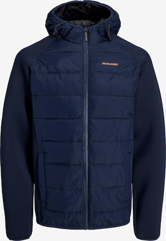 JACK & JONES Tussenjas 'DUST' in Blauw: voorkant