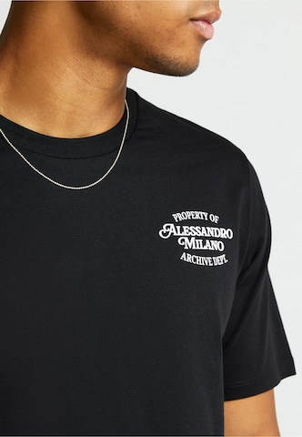 Alessandro Zavetti Tričko 'Pirelli' – černá