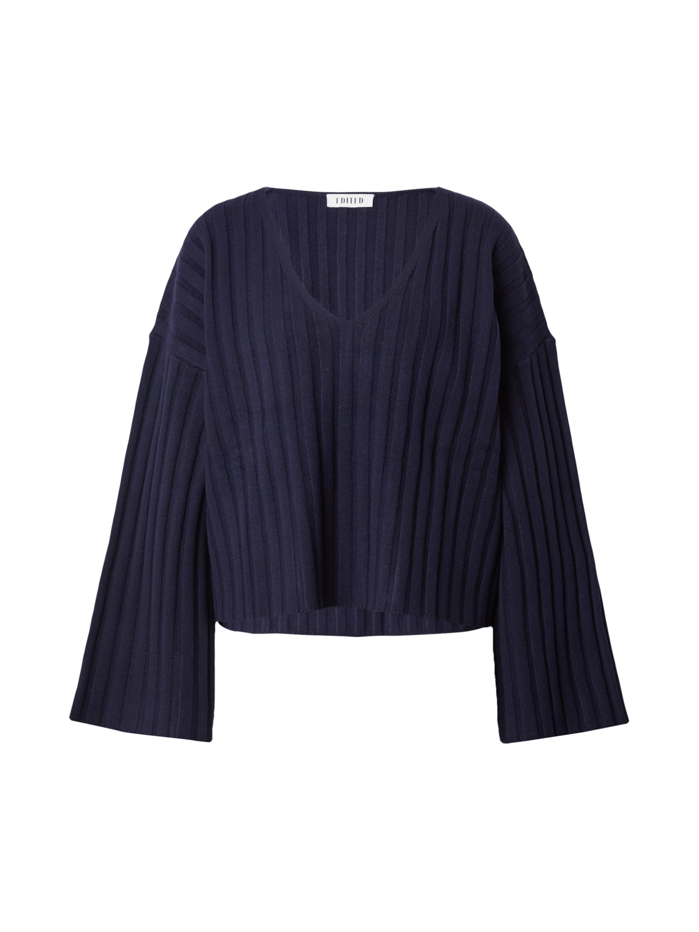 EDITED Пуловер 'Thamara' в синьо: отпред