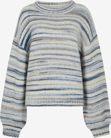 Pull-over ' ' Apricot en bleu : devant