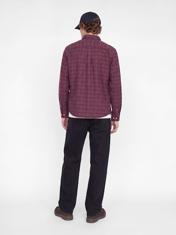 JACK & JONES Regular Fit Hemd 'Stanley' in Rot