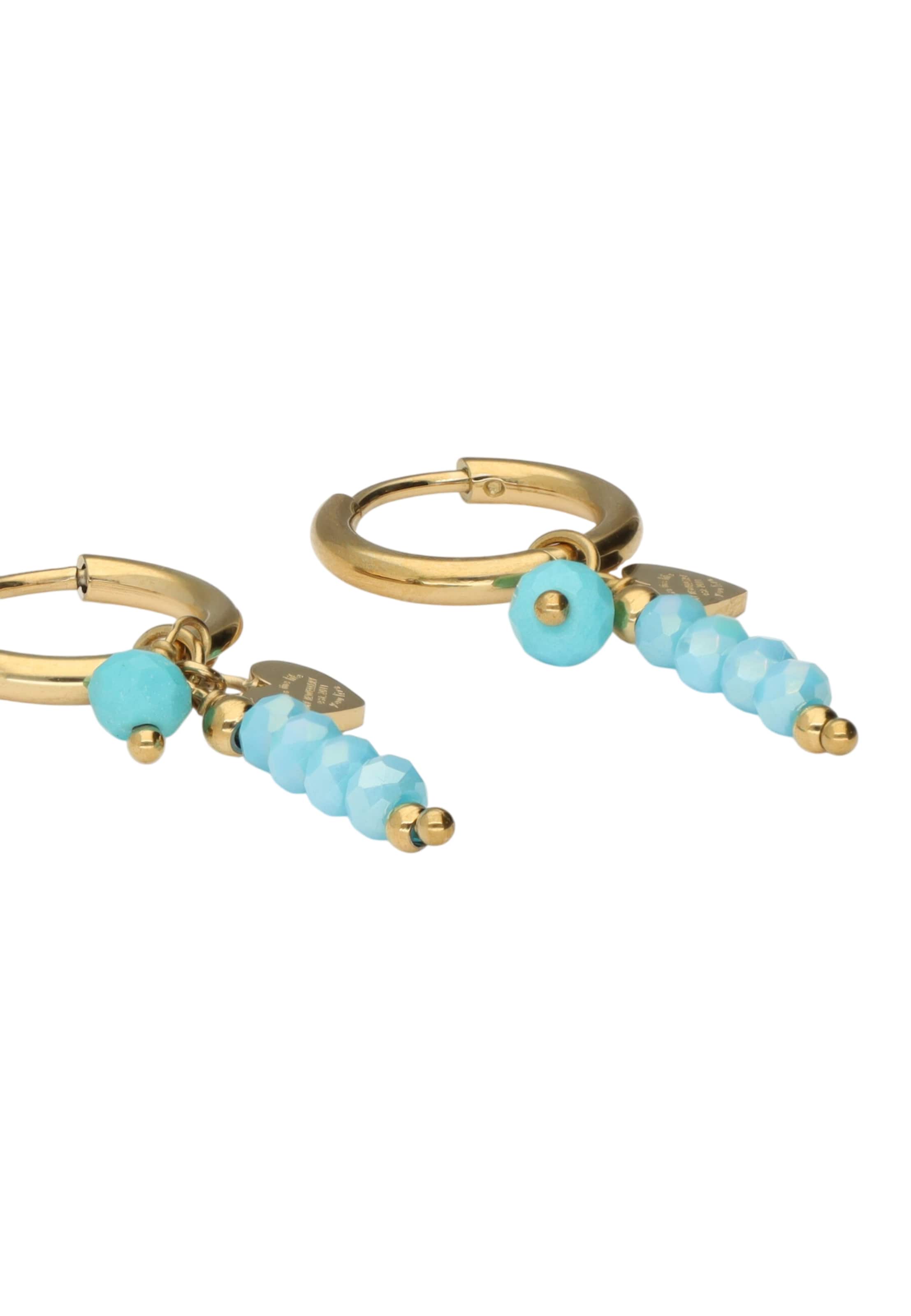 Boucles d'oreilles My Jewellery en bleu
