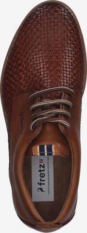 FRETZ MEN Lace-Up Shoes in Brown