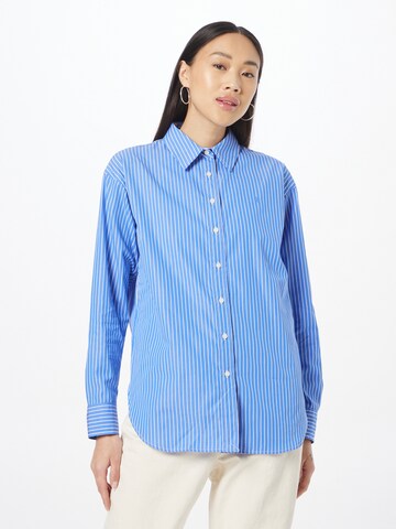 Lauren Ralph Lauren Blouse 'KOTTA' in Blauw: voorkant