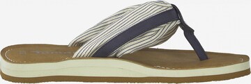 TAMARIS T-Bar Sandals in Blue