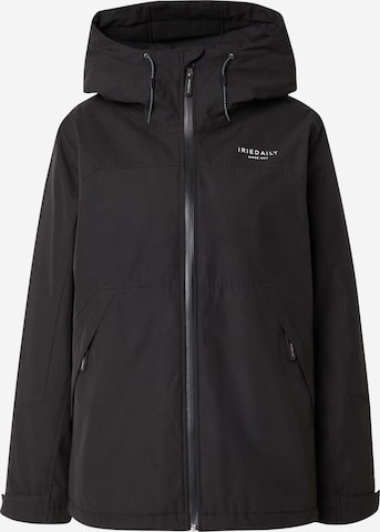 Iriedaily Between-Season Jacket 'Kat' in Black: front