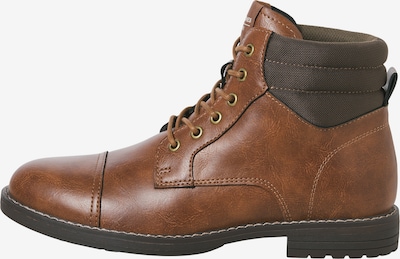 JACK & JONES Nauhabootsit 'JFWDEWSBURY' värissä tummanruskea, Tuotenäkymä