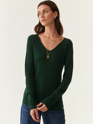 TATUUM Pullover 'SPALKA' i grøn: forside