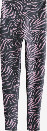 Next Leggingsit värissä basaltinharmaa / roosa / musta, Tuotenäkymä