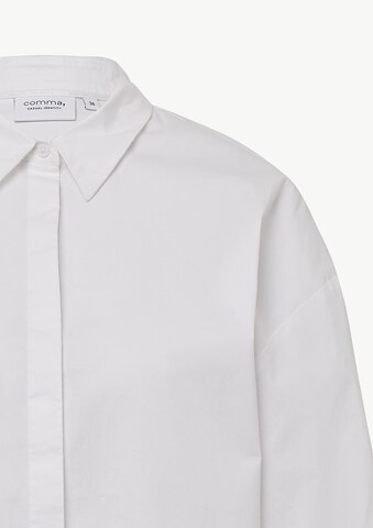 comma casual identity Bluse in Weiß