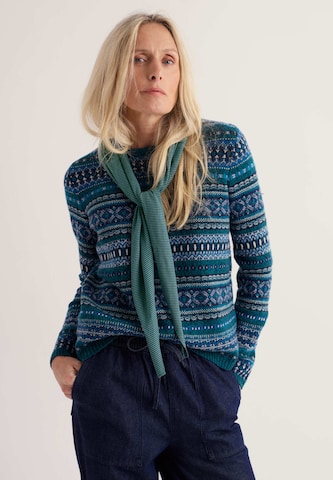 Sciarpa di Seasalt Cornwall in verde: frontale