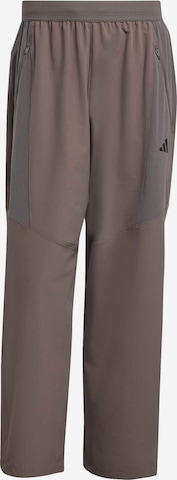 ADIDAS PERFORMANCE Sporthose 'Power' in Braun: Vorderseite