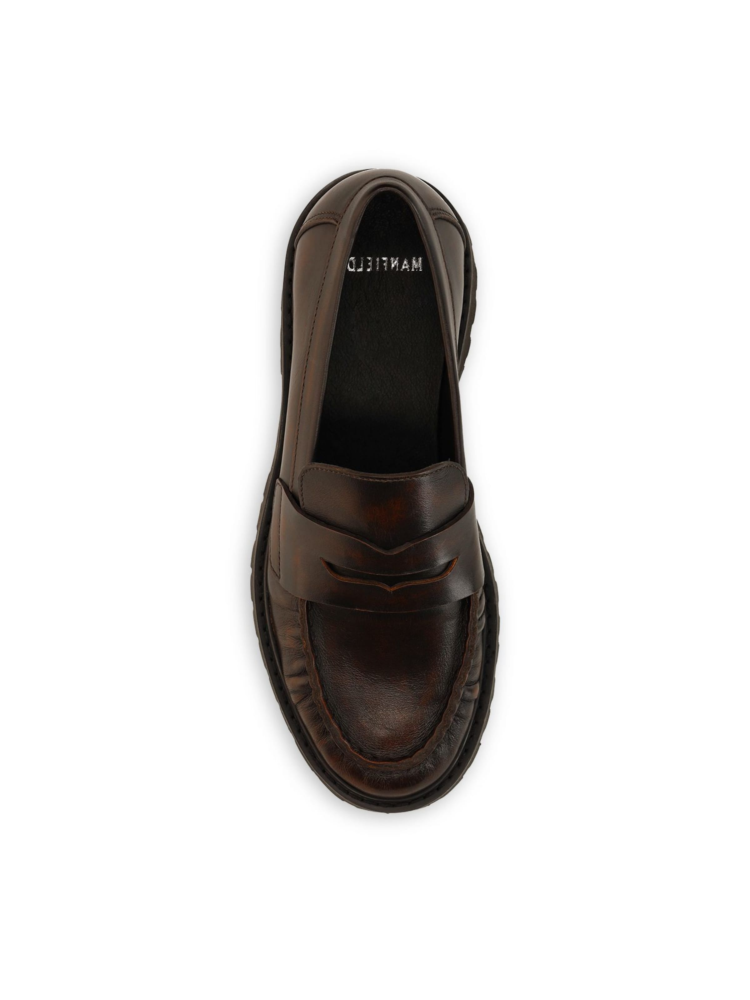 Mocassin MANFIELD en marron