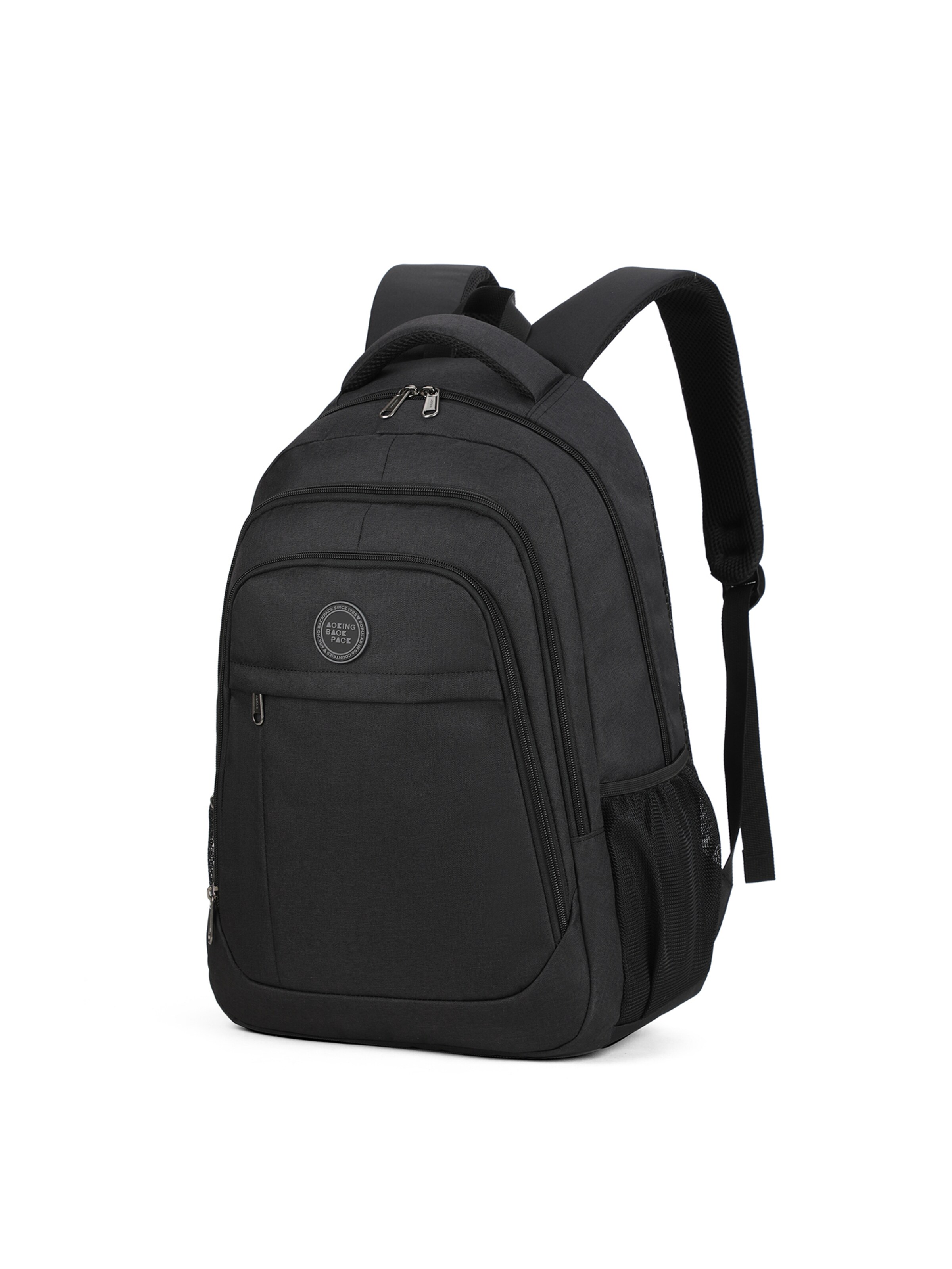 Aoking Rucksack in Schwarz: Vorderseite