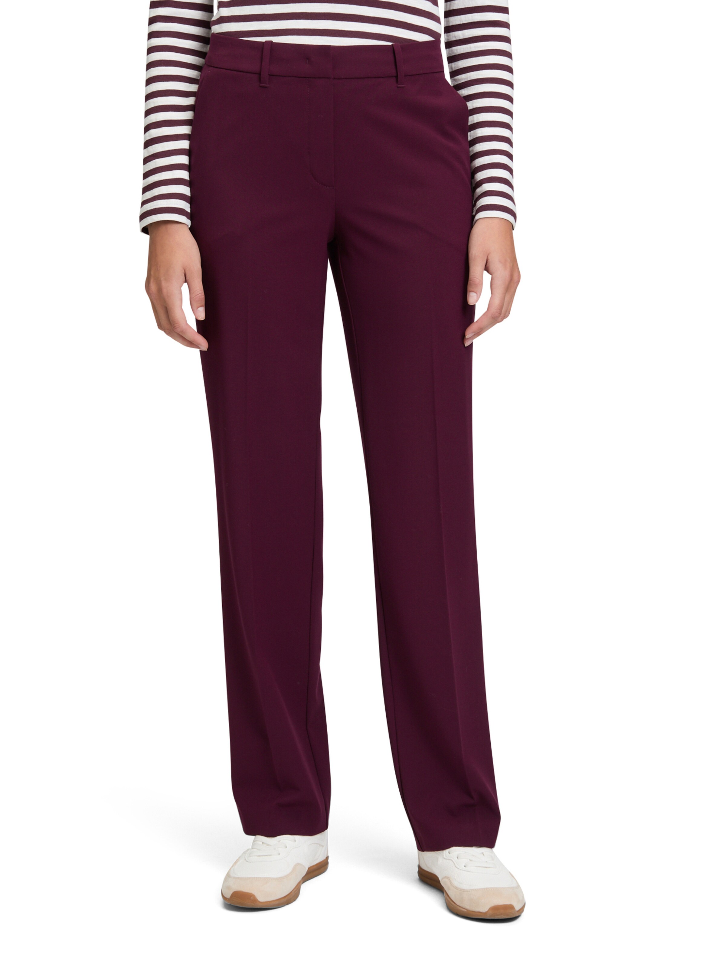 regular Pantaloni chino di Betty & Co in lilla: frontale