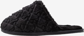 Ciabatta di Calvin Klein in nero: frontale