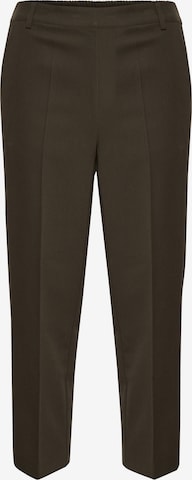 Kaffe Pleated Pants 'Sakura' in Green: front