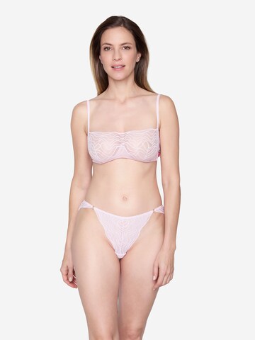 JOOP! Jeans Bustier BH ' Wave Lace' in Roze
