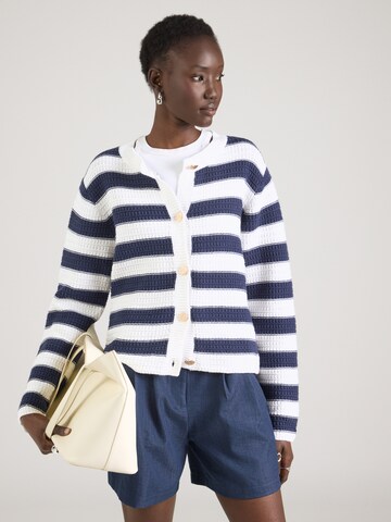 Cardigan Zwillingsherz en bleu : devant