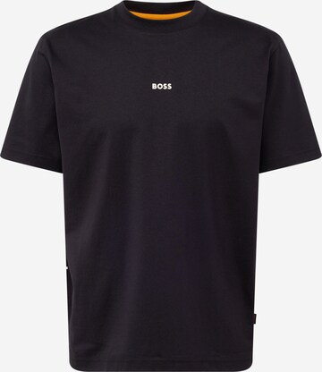 T-Shirt BOSS en noir : devant