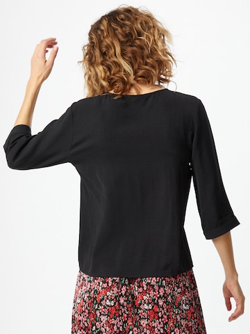 JDY Bluse 'Capote' in Schwarz