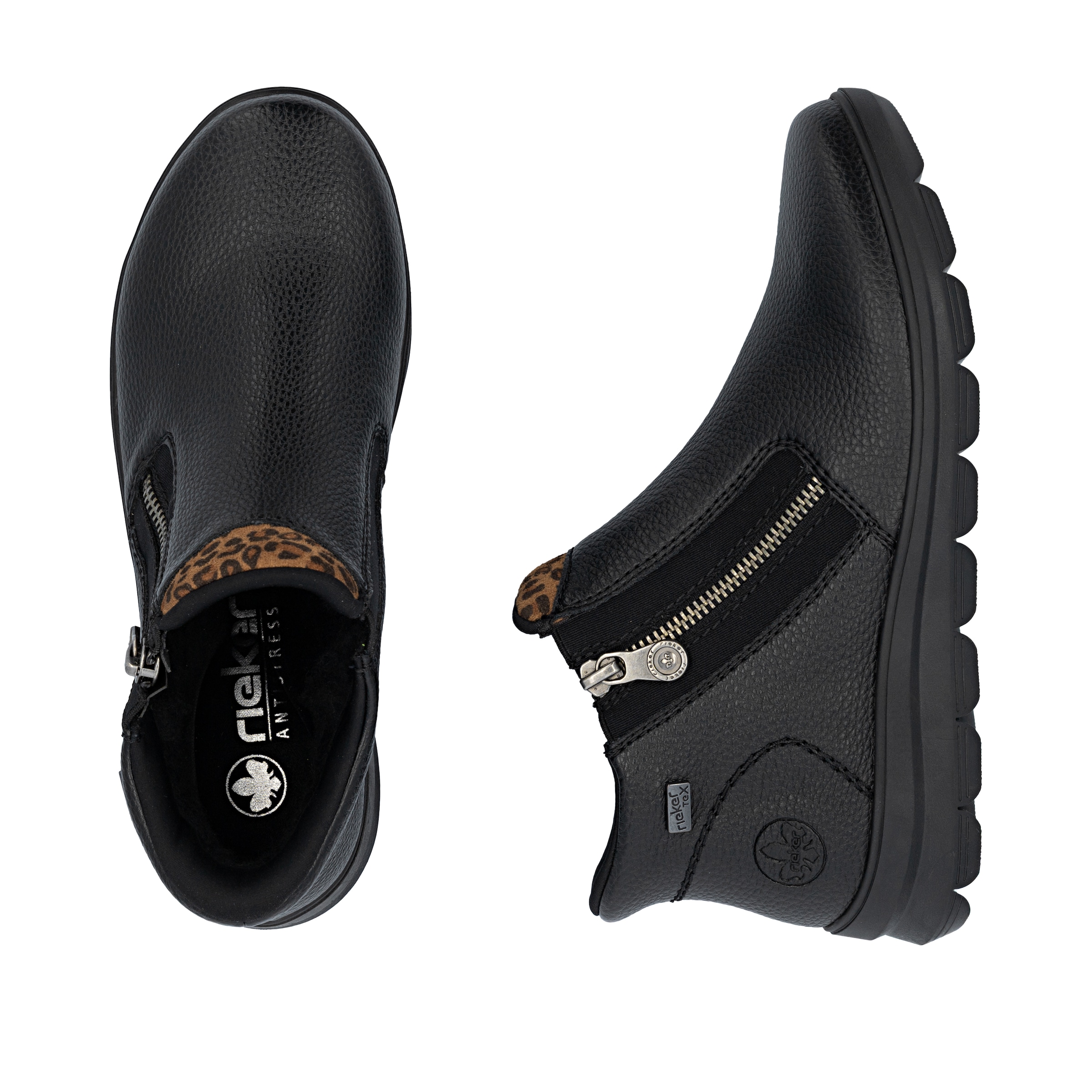 Rieker Stiefelette in Schwarz