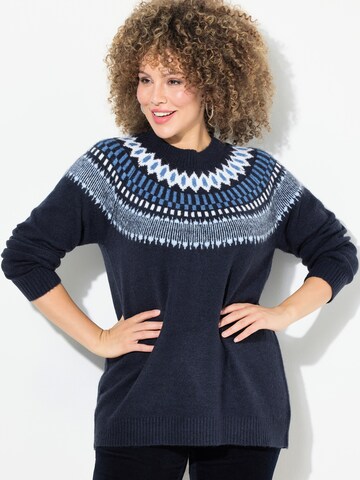 Ulla Popken Trui in Blauw