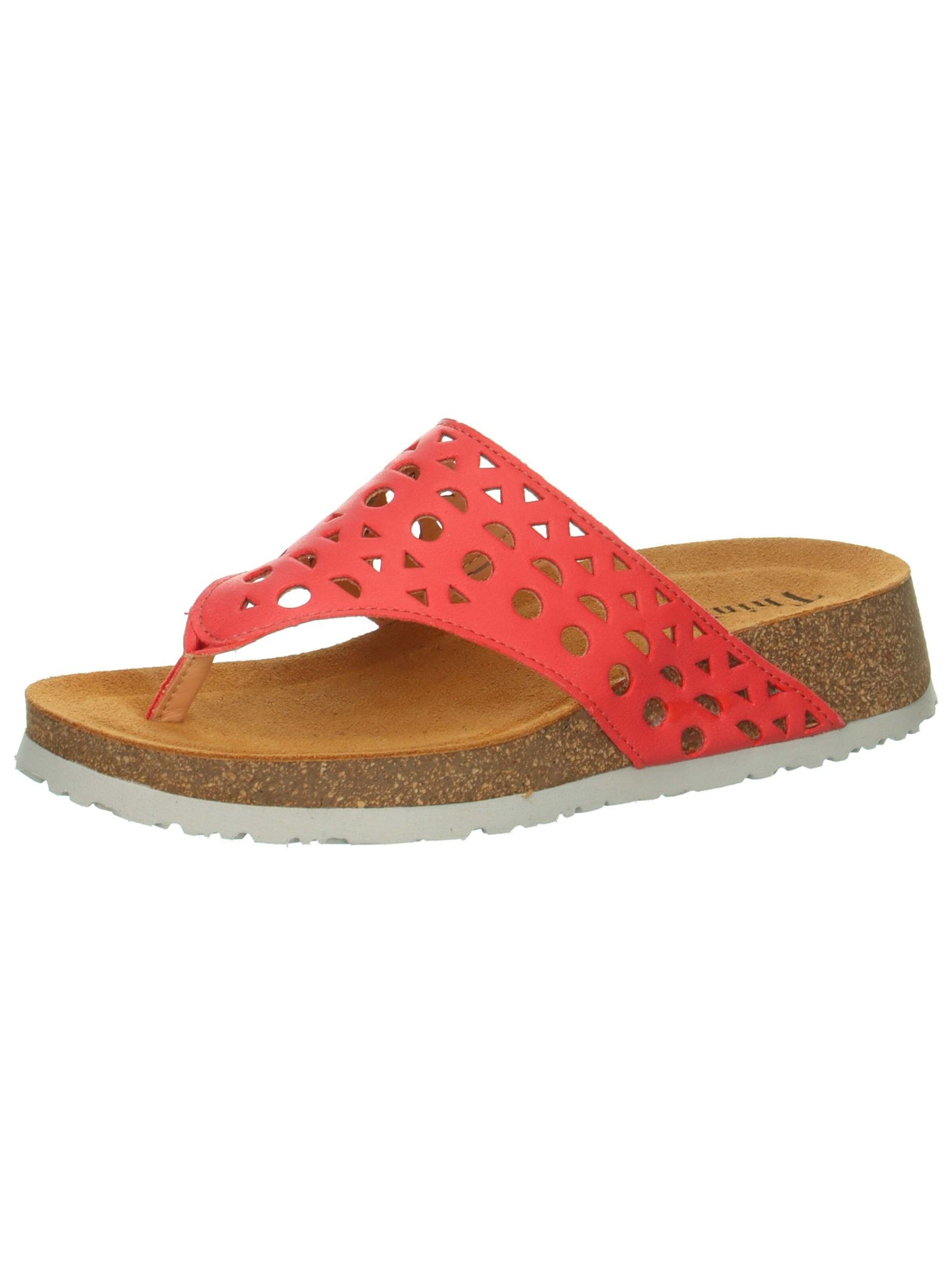 THINK! T-Bar Sandals in Pink: front