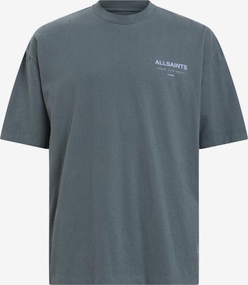AllSaints Koszulka 'Underground' w kolorze niebieski: przód