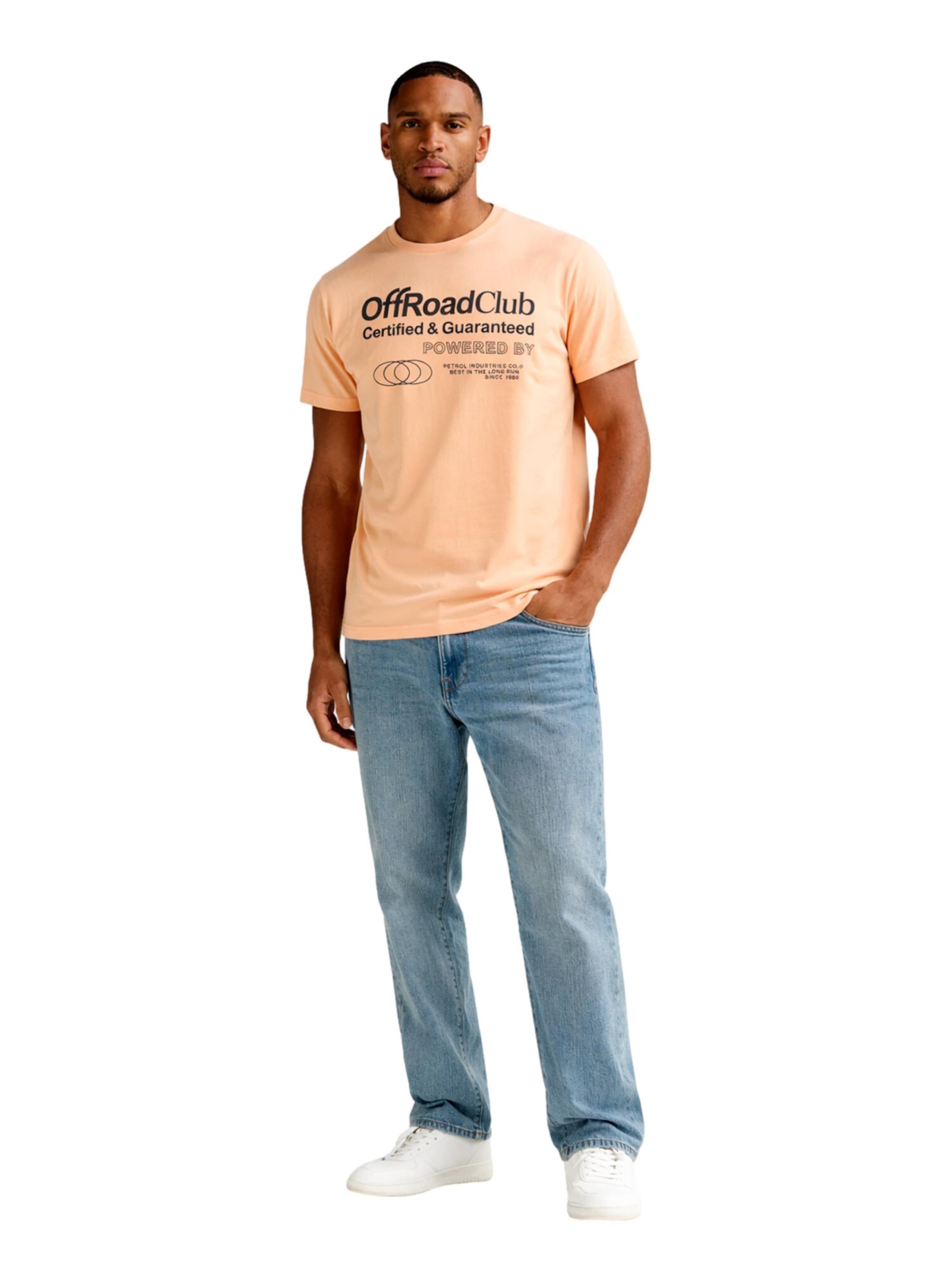 T-Shirt Petrol Industries en orange