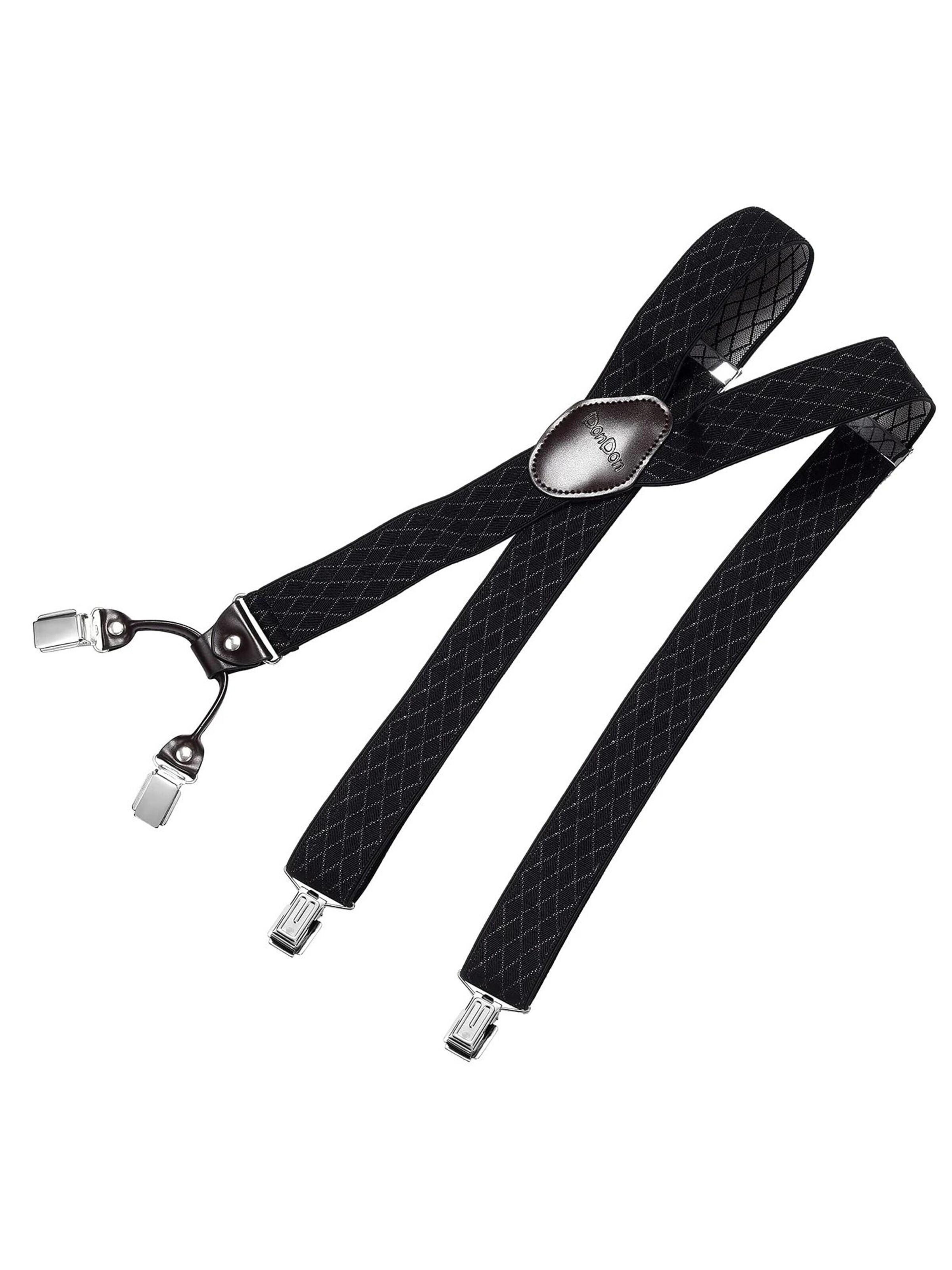 DonDon Suspenders in Purple