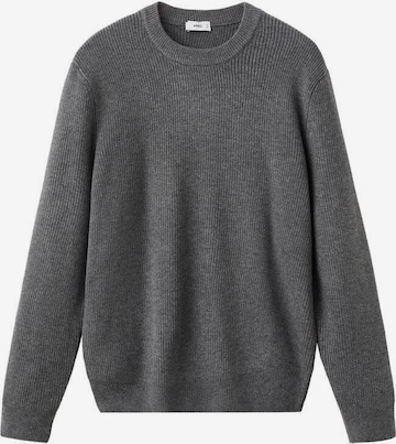 MANGO MAN Pullover 'Parky' in Grau: Vorderseite