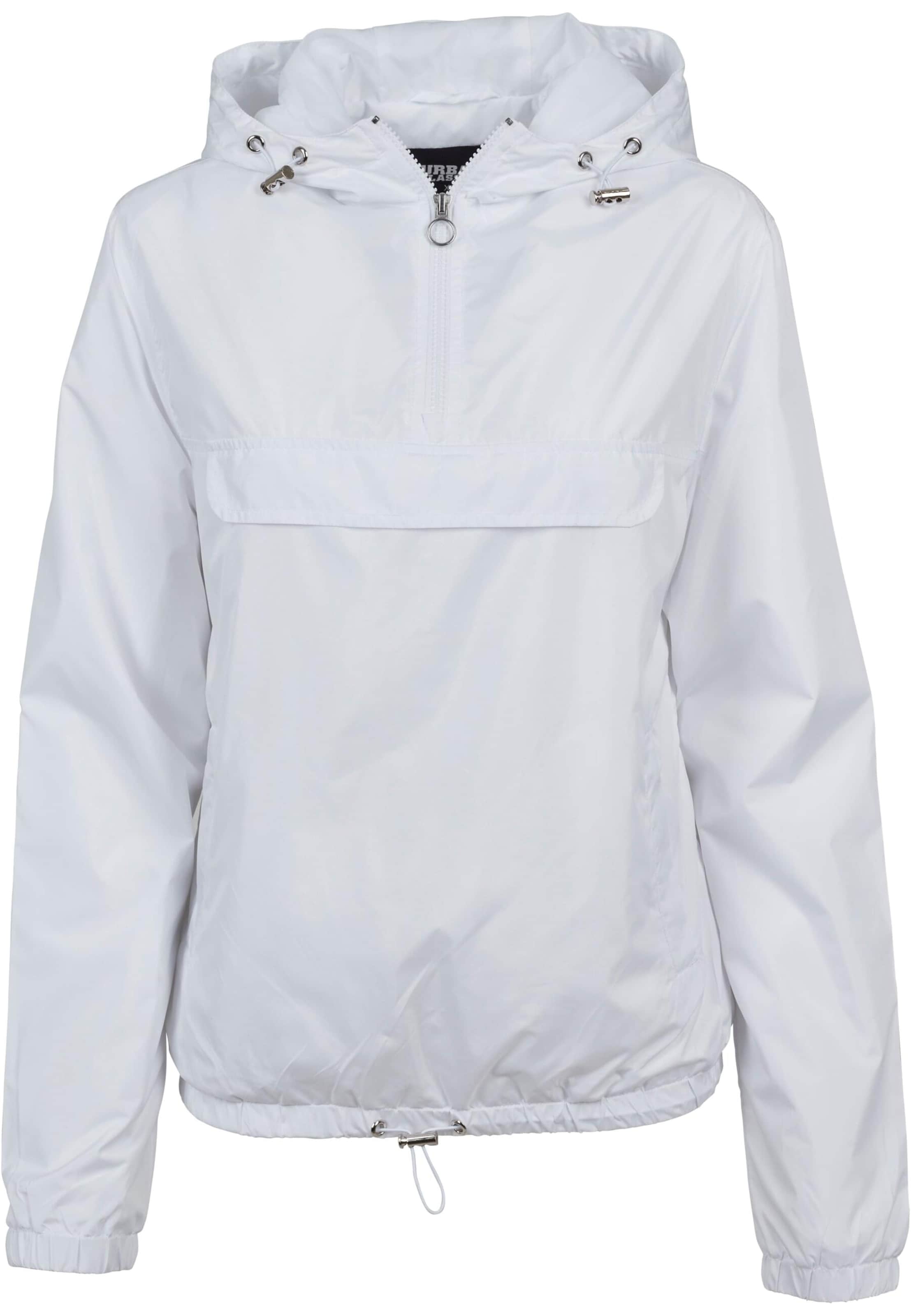 Urban Classics Overgangsjakke i hvid: forside