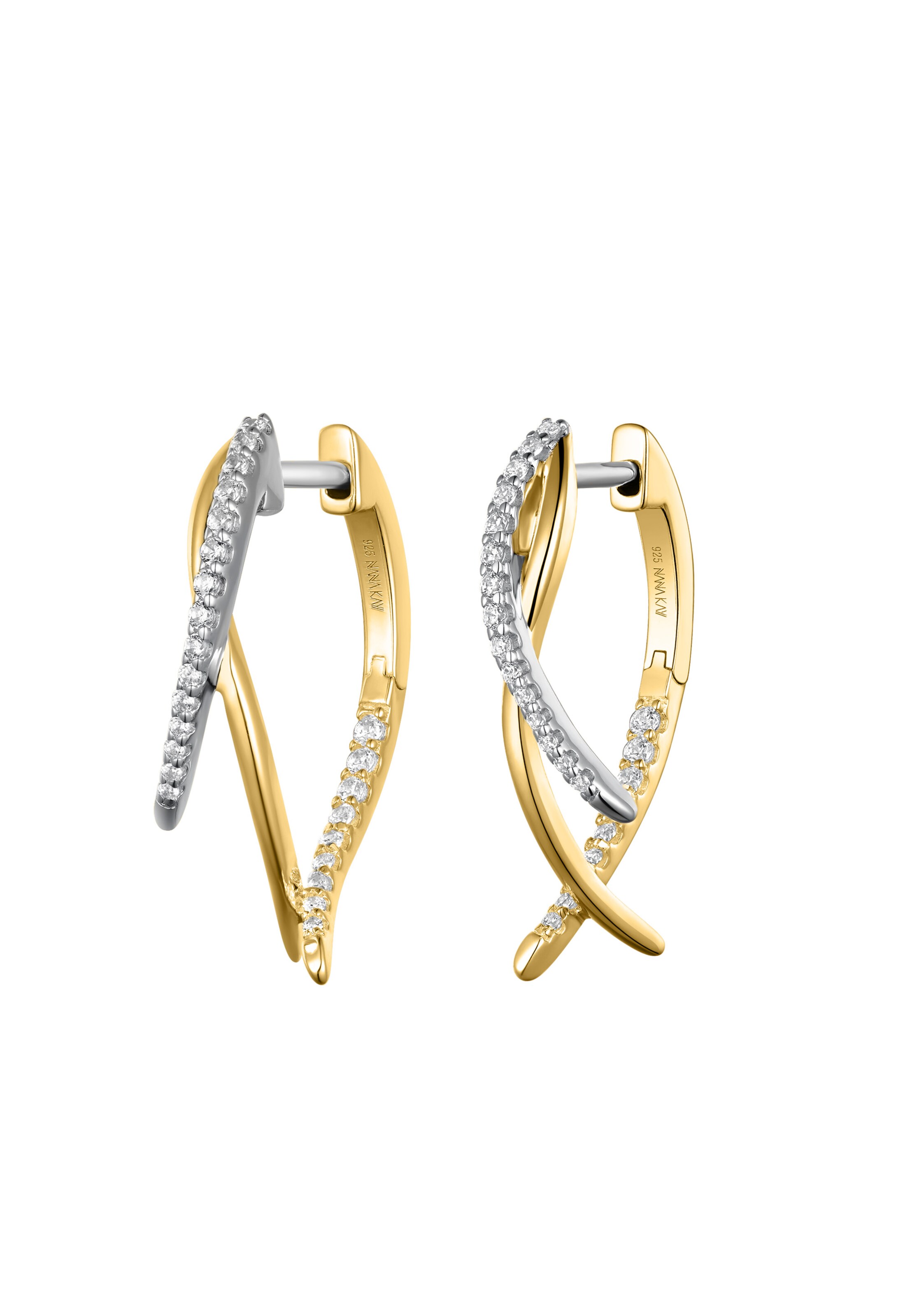 Nana Kay Earrings in Yellow: front