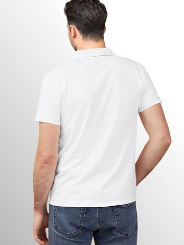 Neverless Shirt 'Rhino Polygon'‌‌‌‌‌ in Weiß