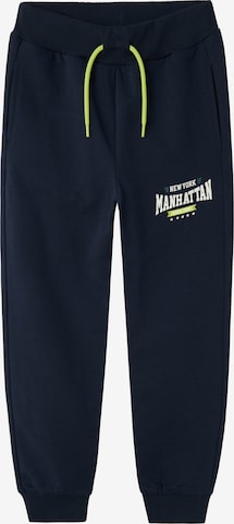 NAME IT Tapered Pants 'BATOOL' in Blue: front