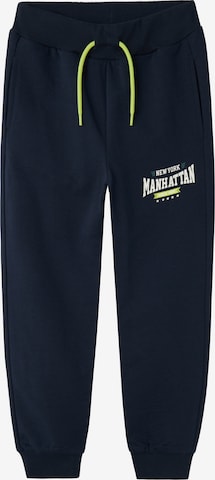 NAME IT - Tapered Pantalón 'BATOOL' en azul: frente