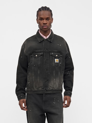 Veste mi-saison 'Helston' Carhartt WIP en noir : devant