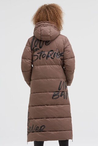 Soccx Winter Coat in Brown