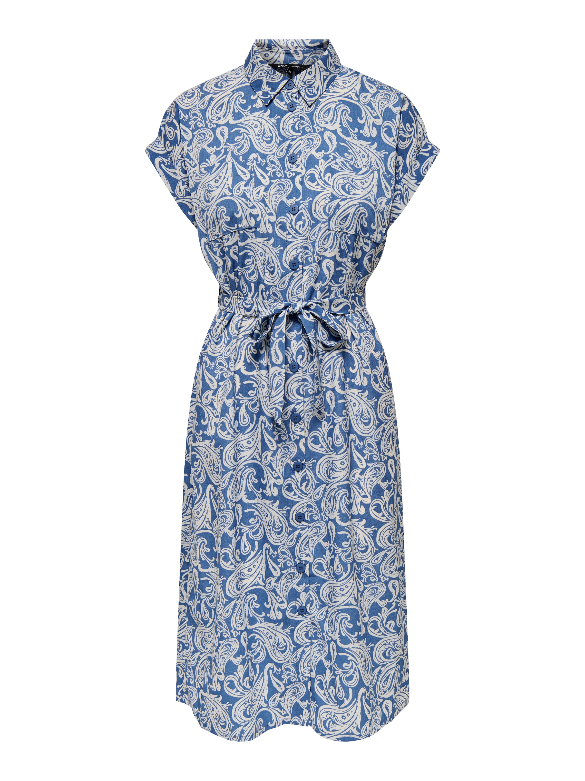 Robe-chemise 'ONLHannover' ONLY en bleu : devant