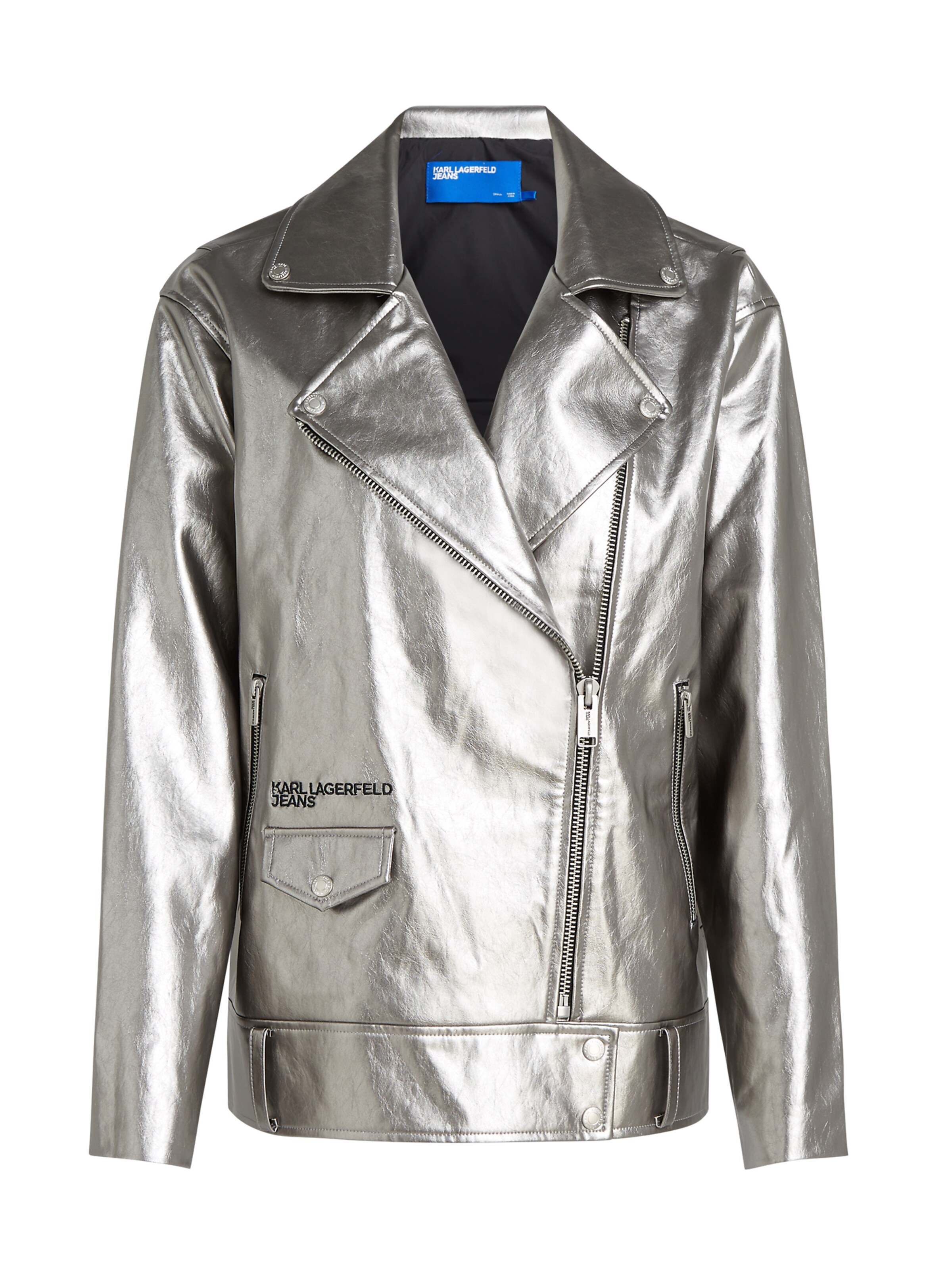 Geacă de primăvară-toamnă KARL LAGERFELD JEANS pe gri, Vizualizare produs