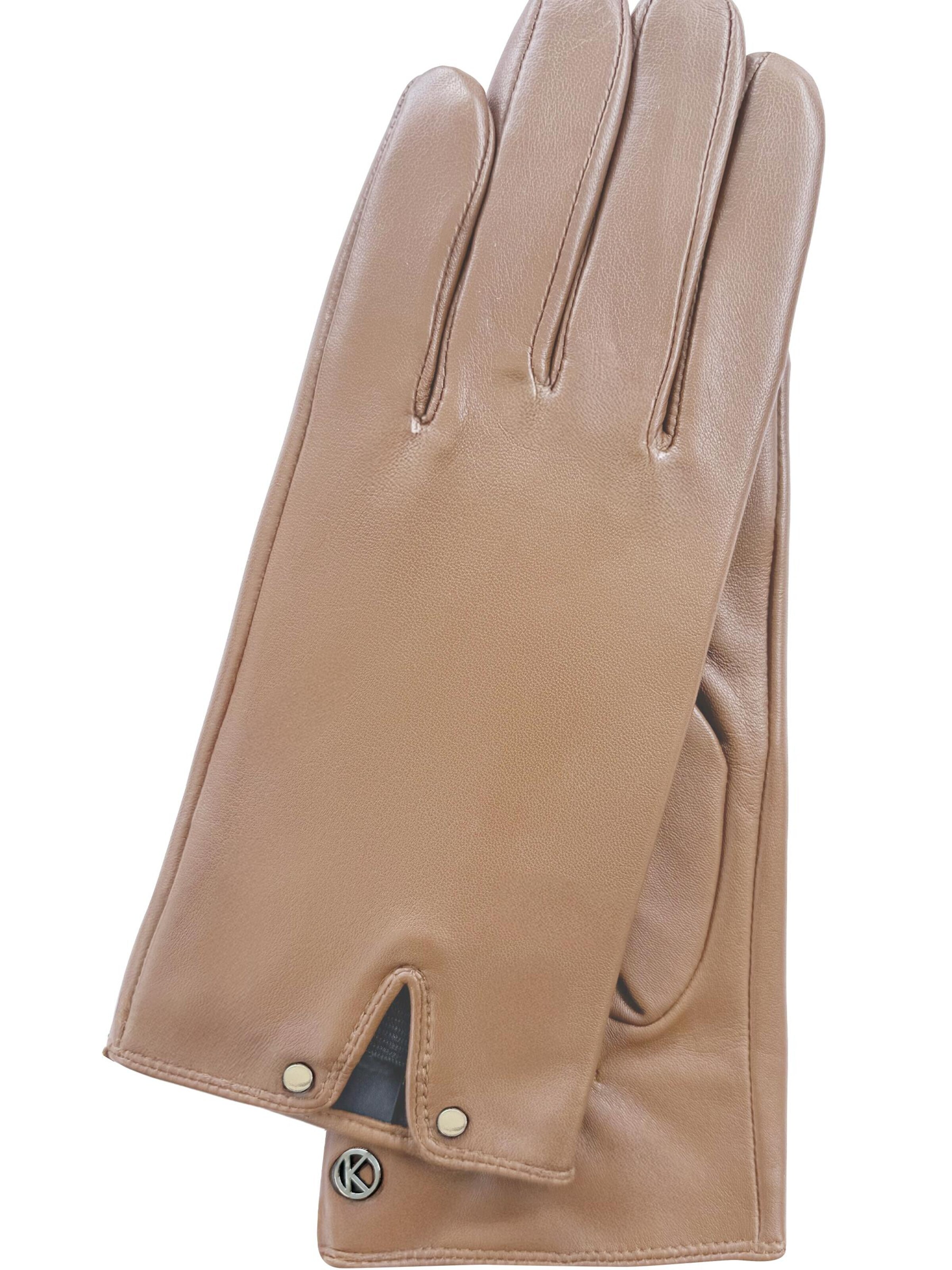 KESSLER Fingerhandschuhe‌‌‌‌ in Beige: Vorderseite