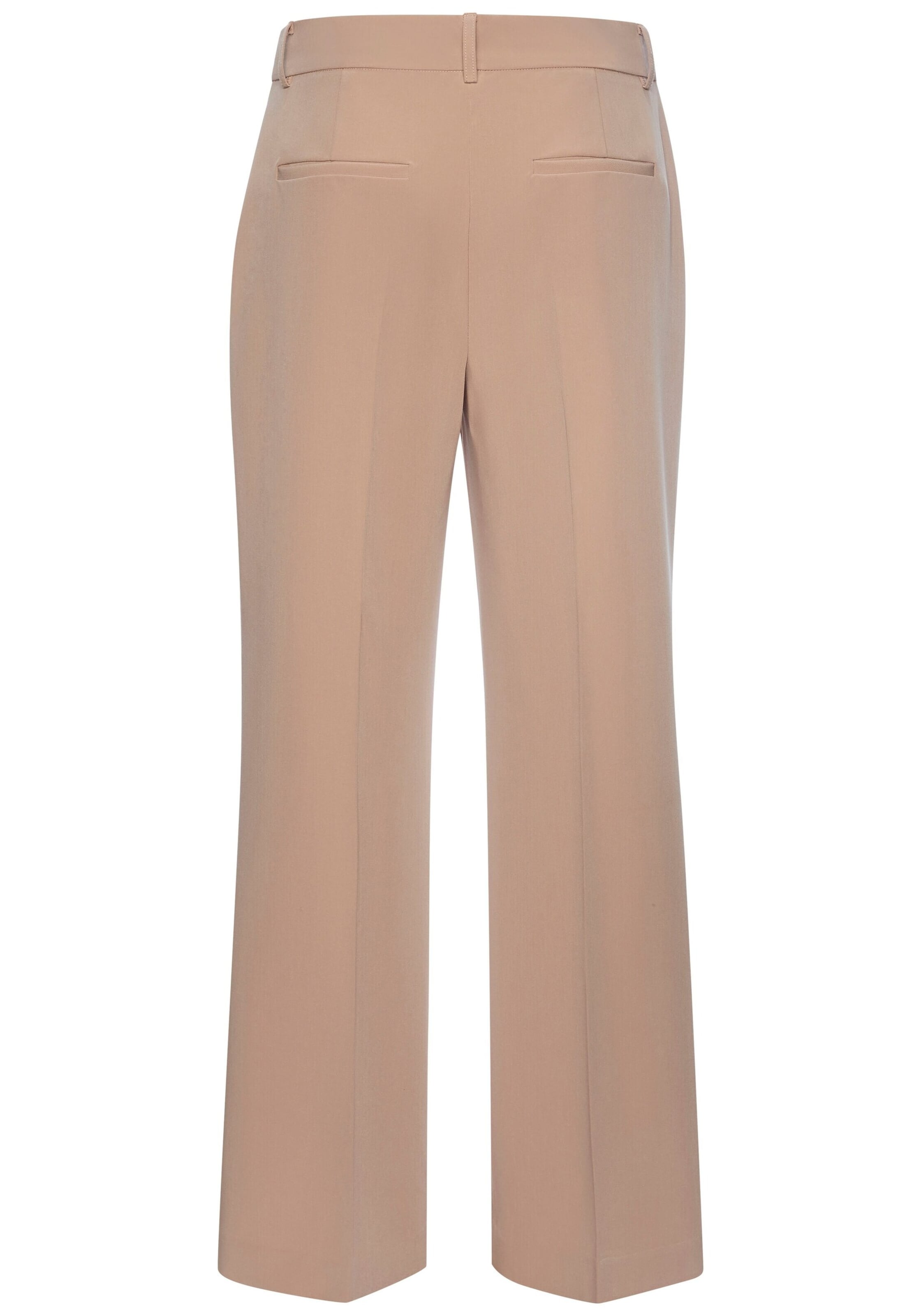 LASCANA Loosefit Pressveckad byxa i beige