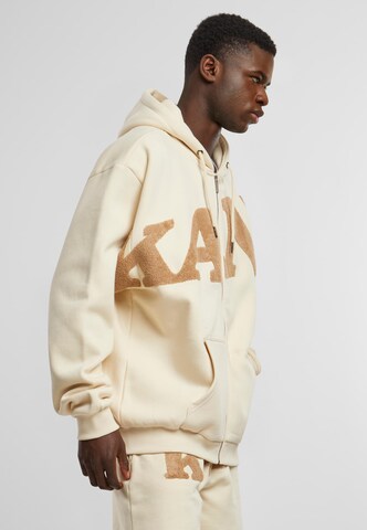 Karl Kani Sweatjacke in Beige